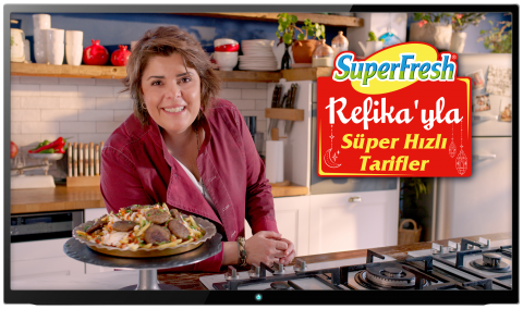 Dondurulmuş gıda sektörünün Türkiye’de kurucu ve lider markası SuperFresh; bir ilke imza atarak 1 dakikalık reels formatını televizyona taşıdı. 